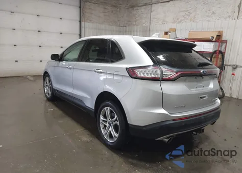 2017 Ford Edge Titanium from USA, damaged, VIN 2FMPK4K90HBB46853